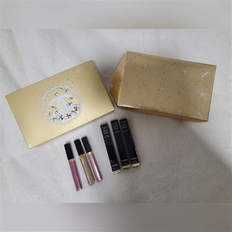 chanel always brilliant lip gloss set|chanel long wear lip gloss.